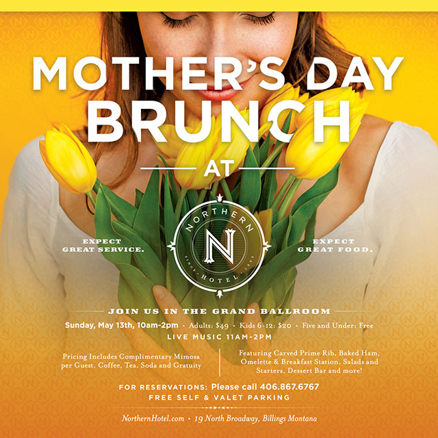 Mother's Day Brunch at the Northern Hotel